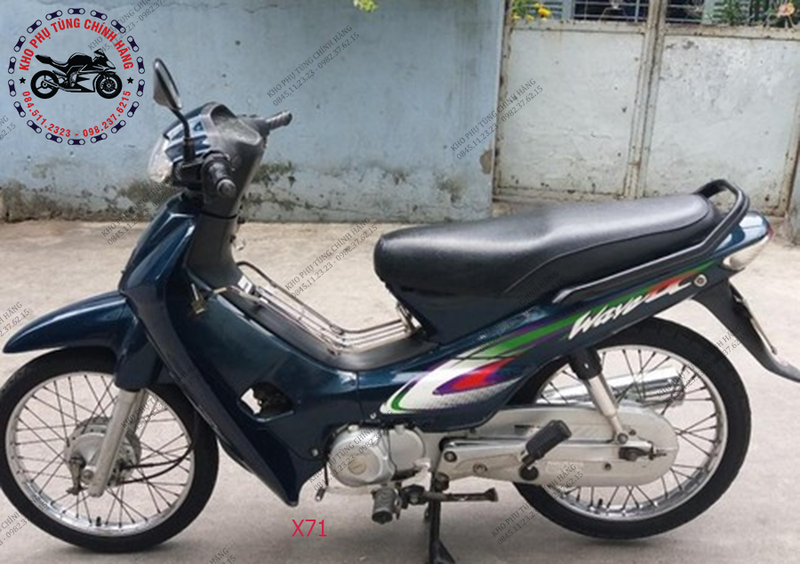 Honda Wave Alpha lốc đen huyền thoại gần 20 tuổi vẫn cực kì giữ giá